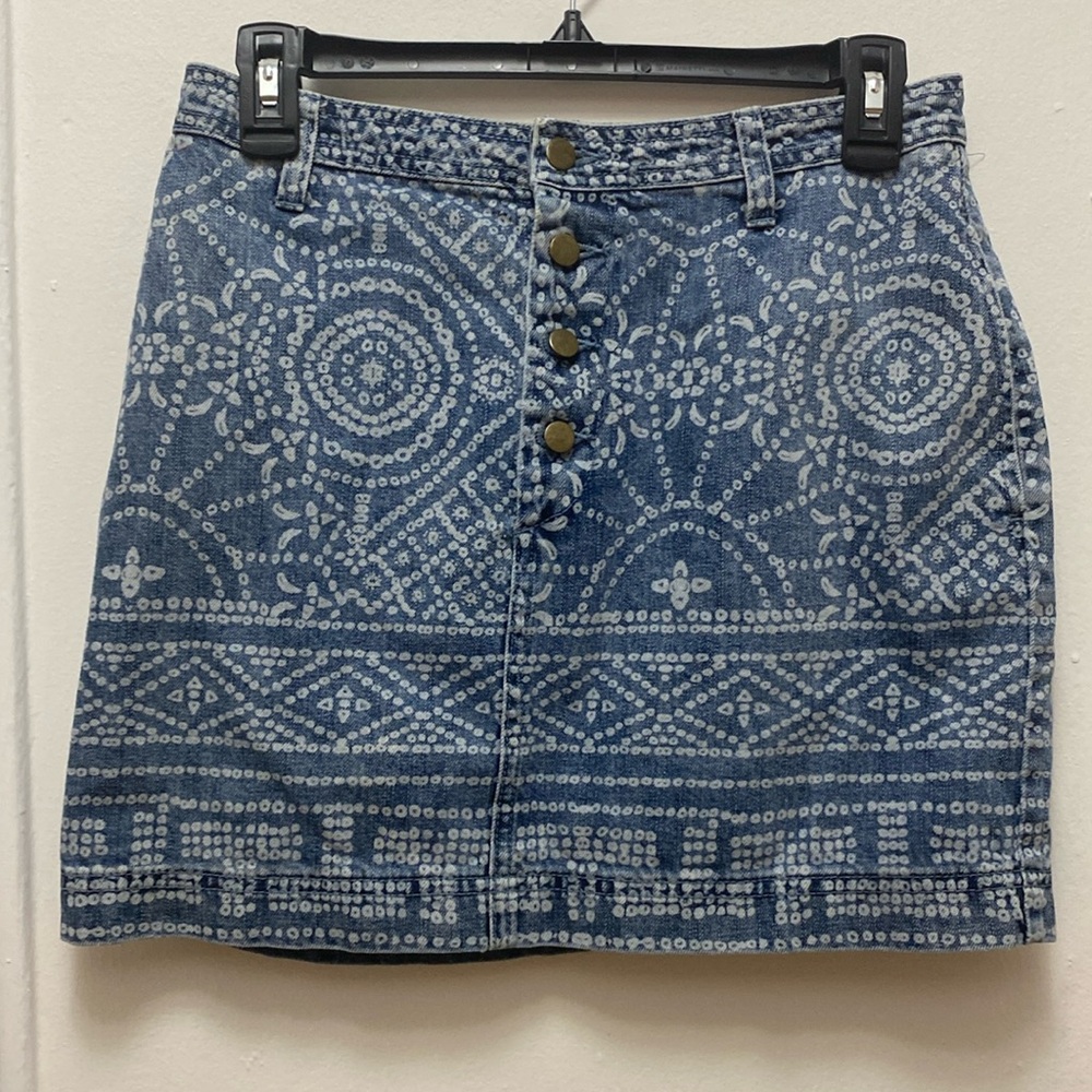 Free People Denim Skirt